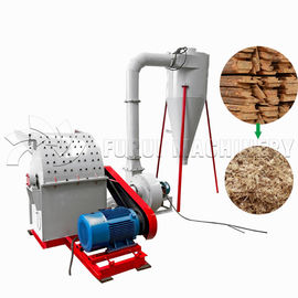 Cina Rendah Konsumsi Kayu Grinding Machine Wood Chip Hammer Mill 1000-1500 kg / H pemasok