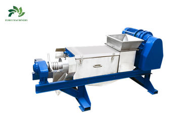 Cina 3Kw Horizontal Dewatering Screw Press Machine 200-500 Kg / H Kapasitas pemasok